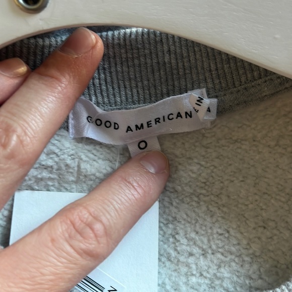 NWT Good American Leo zodiac sweatshirt - Picture 5 of 6